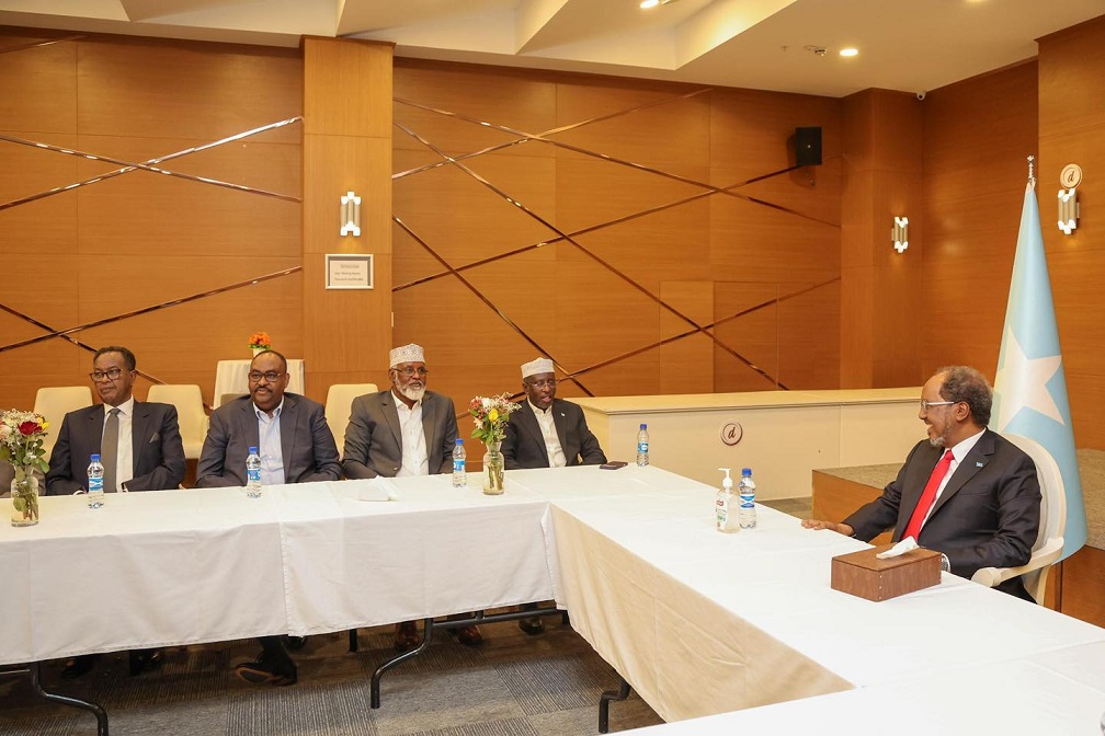 Madaxweynaha oo la kulmay Golaha Mustaqbalka.jpg